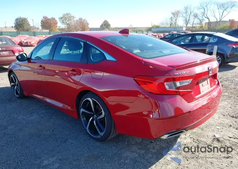 2018 Honda Accord Sport из США, поврежденный, VIN 1HGCV1F30JA019344
